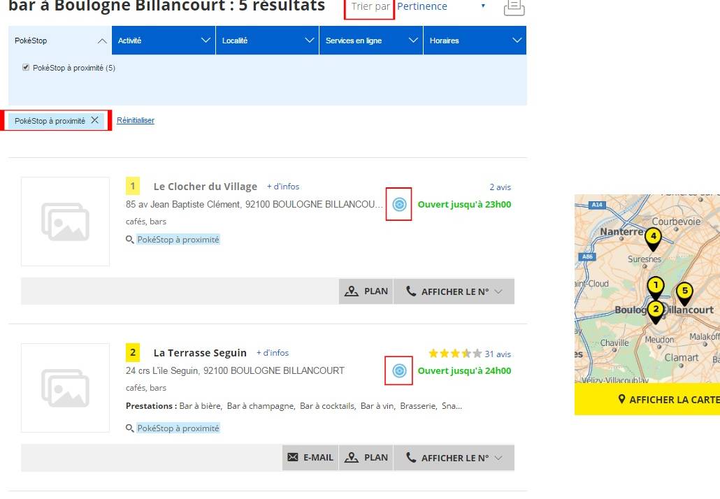 pages jaunes pokémon go pages jaunes pokémon go