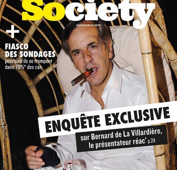 SOCIETY magazine bernard de la villardière