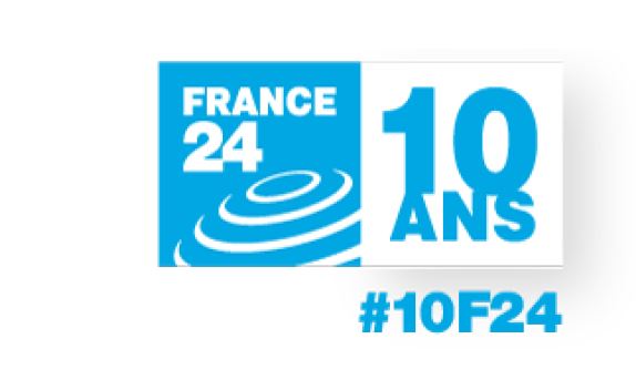 france24 10 ans logo