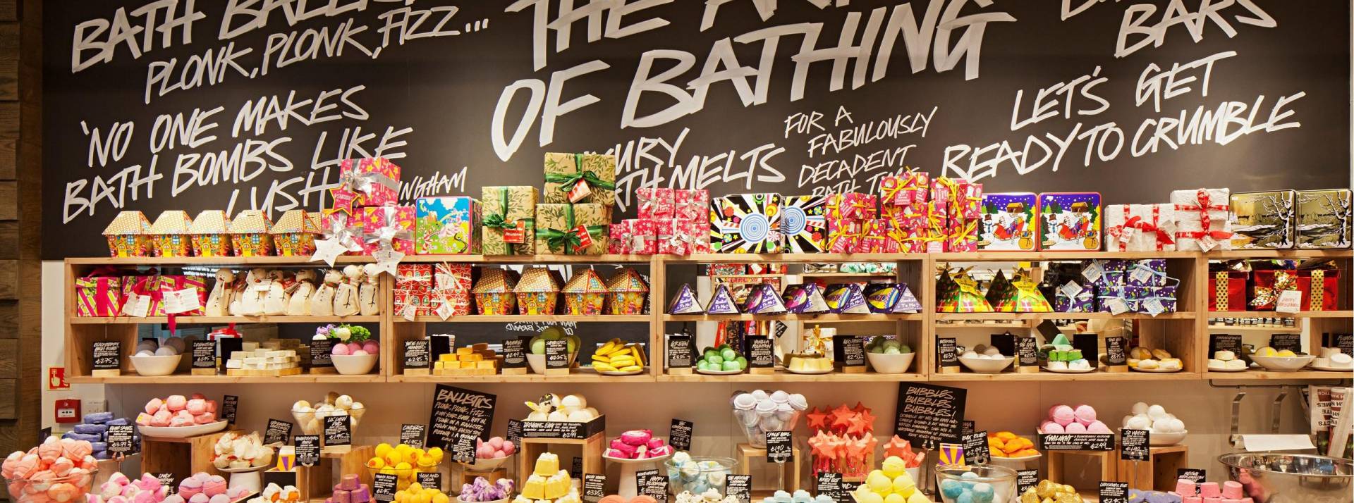 Lush store in Bristol Lush store in Bristol