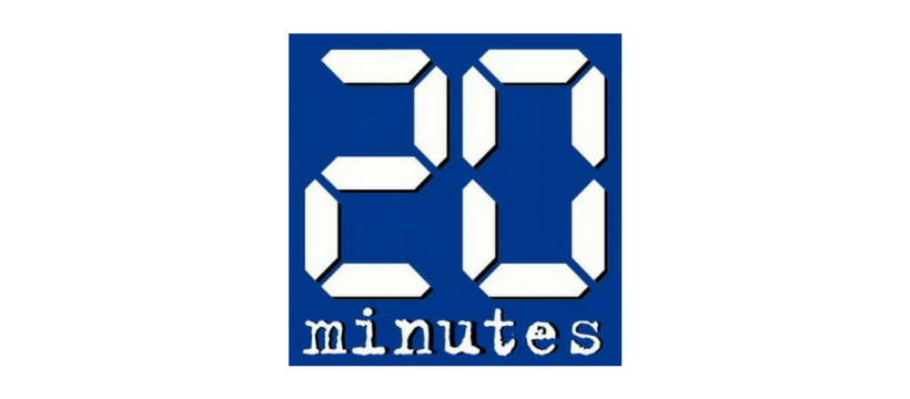 20 minutes logo 20 minutes