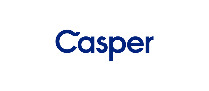 casper logo startup casper matelas