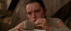 Rey en train de manger