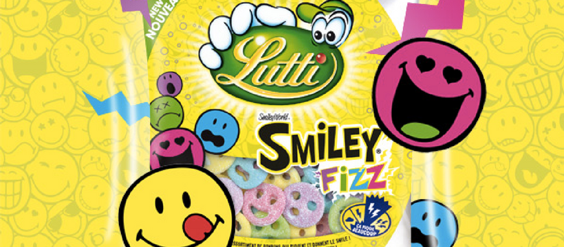 packaging lutti smiley fizz