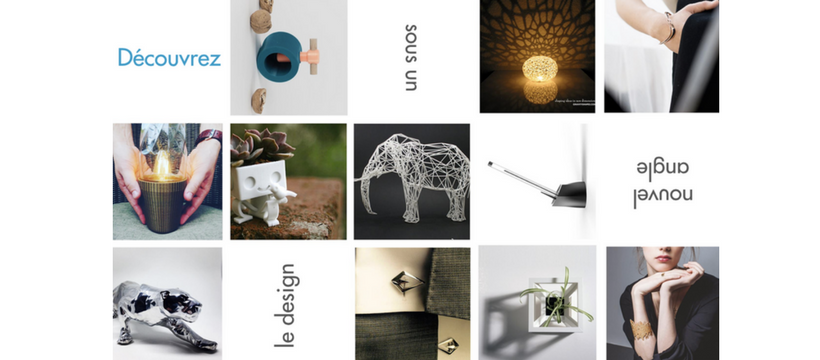 blue banana factory mosaïque design