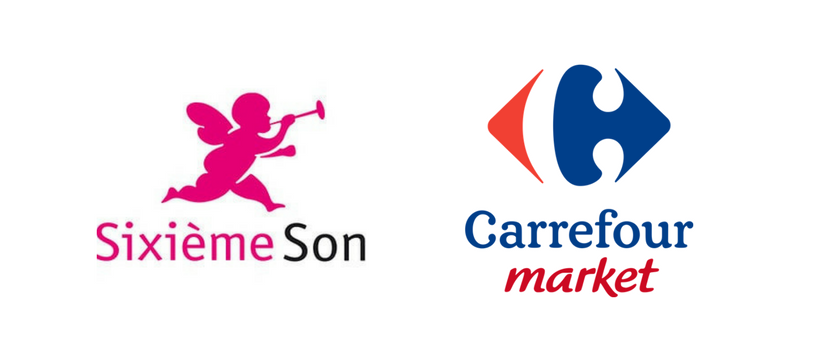 carrefour sixieme son logos carrefour sixieme son