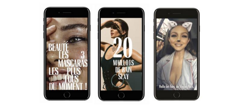 contenu vogue snapchat discover
