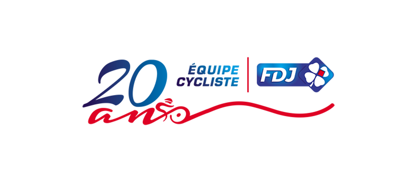 fdj tour de france logo FDJ 20 ans Tour de France