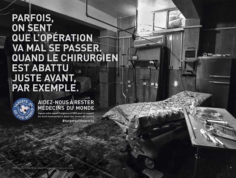 hôpital détruit