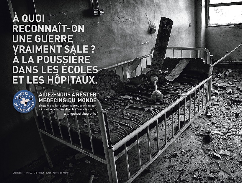 hôpital détruit