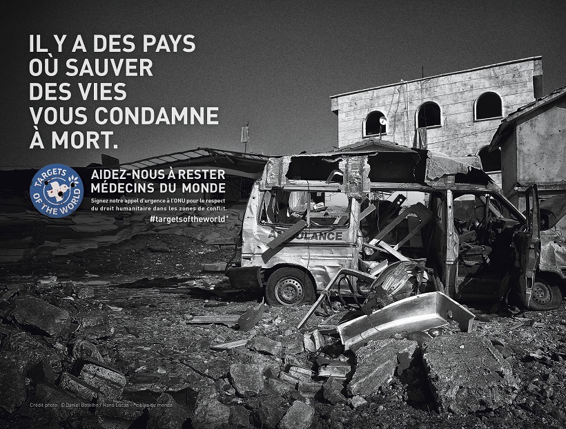 hôpital détruit