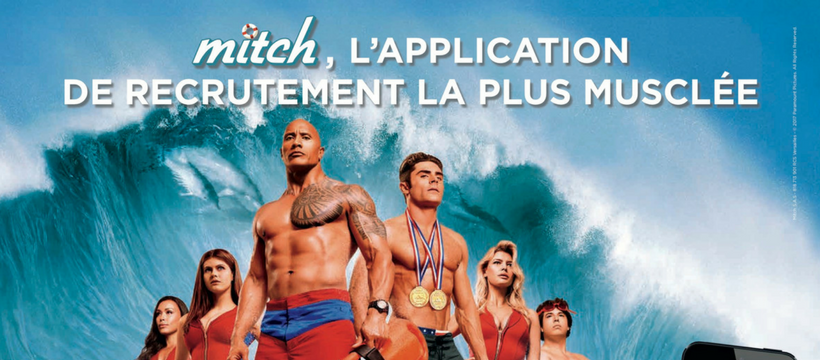 mitch baywatch affiche mitch baywatch métro