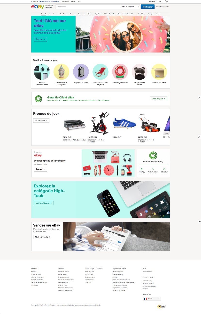 site web Ebay