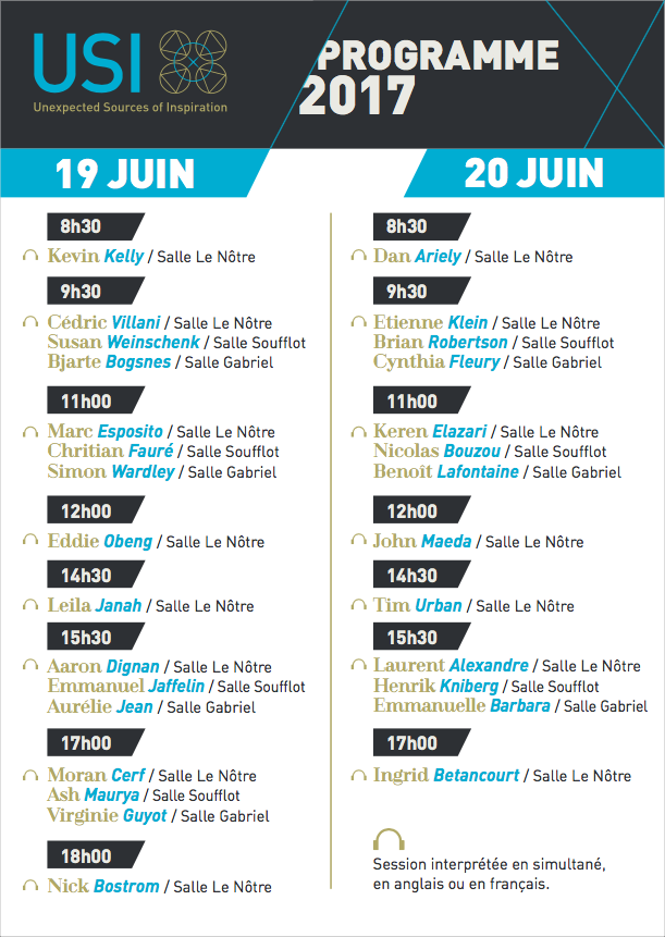 programme usi 2017