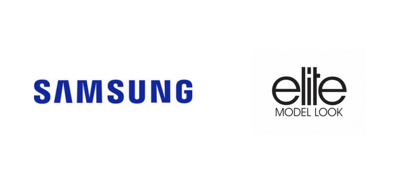 samsung associe elite logos samsung et elite model look