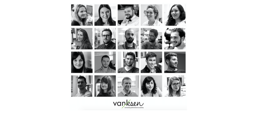 mosaïque nouveaux postes à l'agence Vanksen