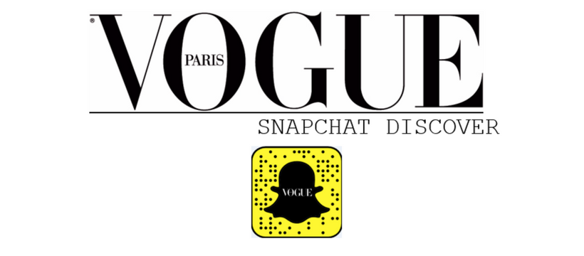 vogue snapchat discover logo vogue snapchat discover