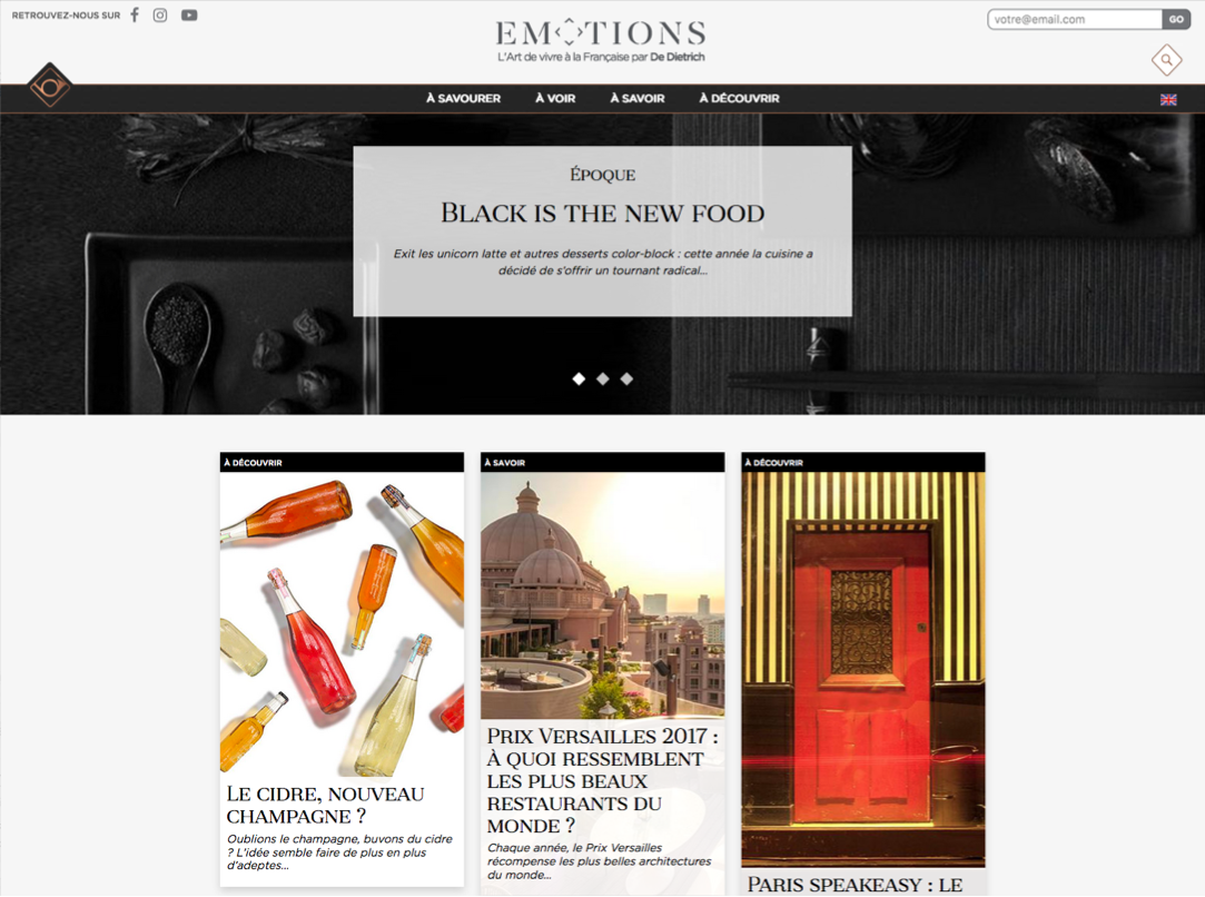 de dietrich magazine digital emotions