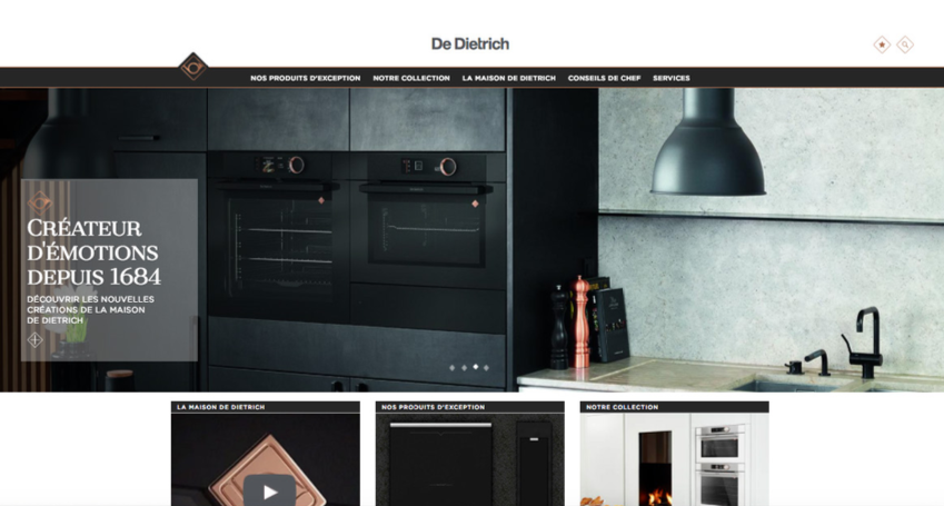 de dietrich nouveau site web