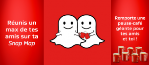 logo snapchat par nescafé et buzzman