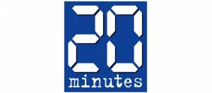 20 Minutes Logo