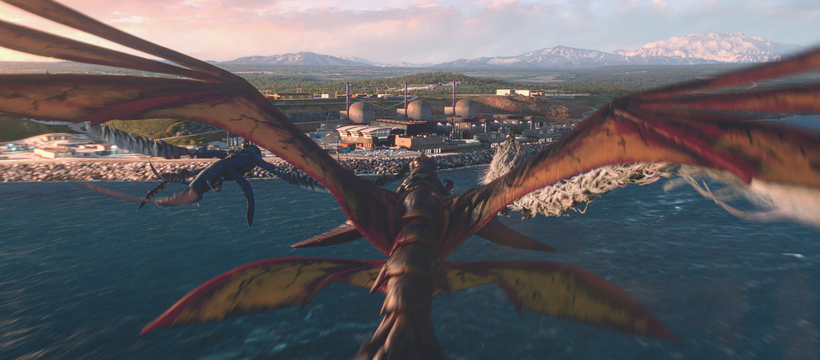 site EDF dans le film publicitaire The Race