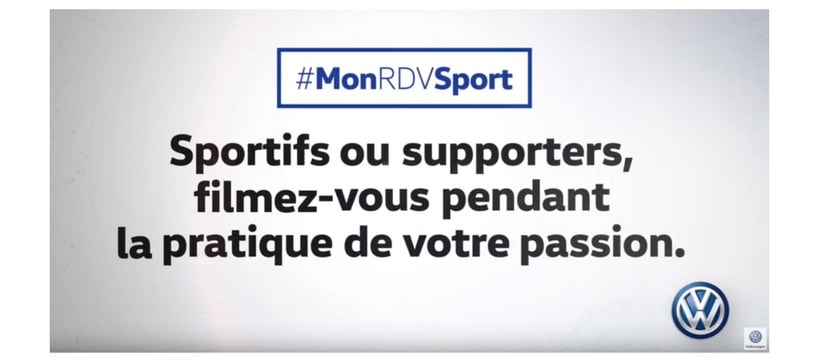 MonRDVSport Wolkswagen MonRDVSport hashtahg