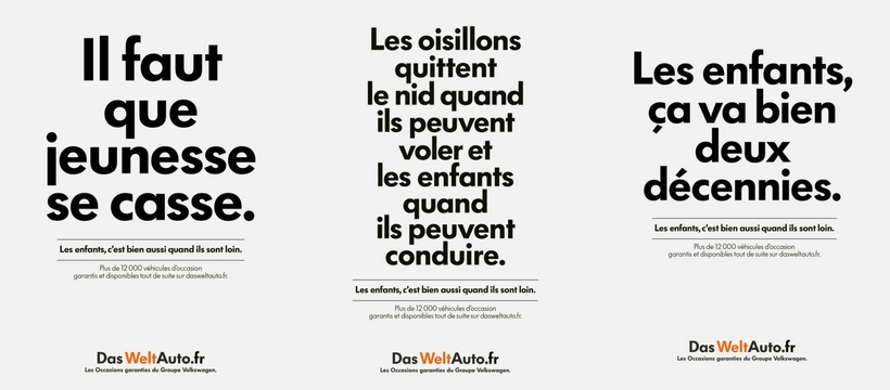 Das WeltAuto campagne