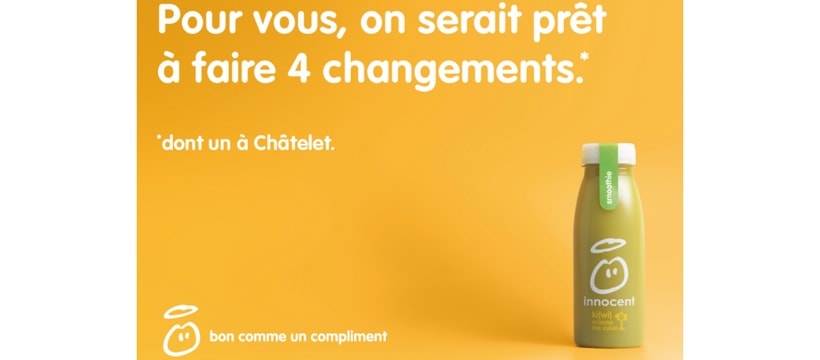 Innocent campagne Affichage de la campagne innocent