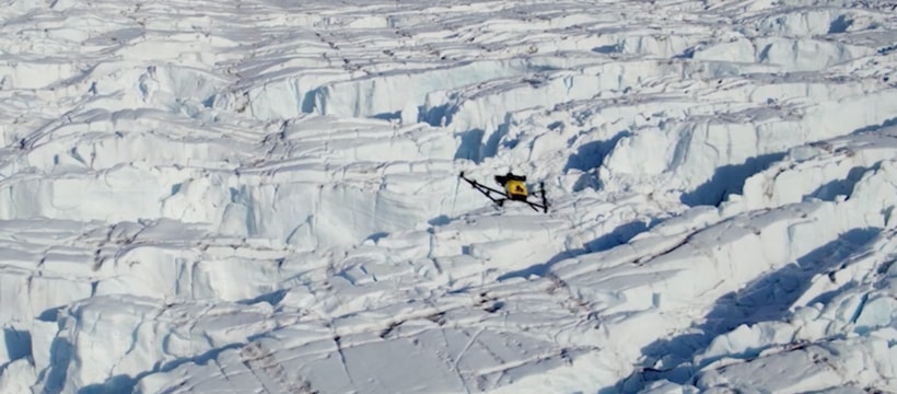 Intel Drone Drone Intel en vol
