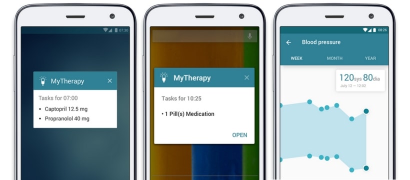 MyTherapy screenshots de mytherapy