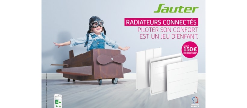 affiche sauter enfant qui fait lavion