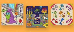 images issues de lenquete pour retrouver les skittles sombres sur instagram