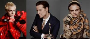 matt et cara shooting burberry