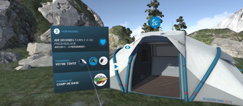 L'utilisation de la Réalité Virtuelle par Decathlon