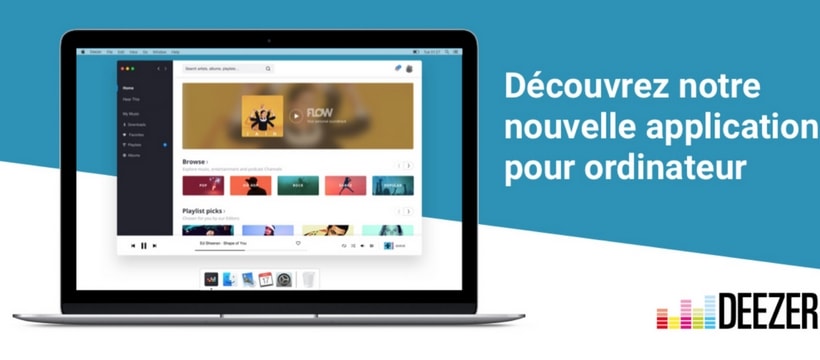 Deezer nouvelle application deezer