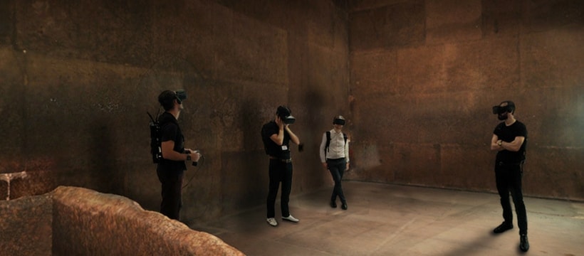 exploration dune pyramide en VR