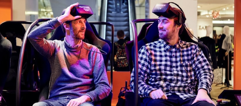 Maison Nouvelle realite virtuelle pour le noel des galeries lafayette