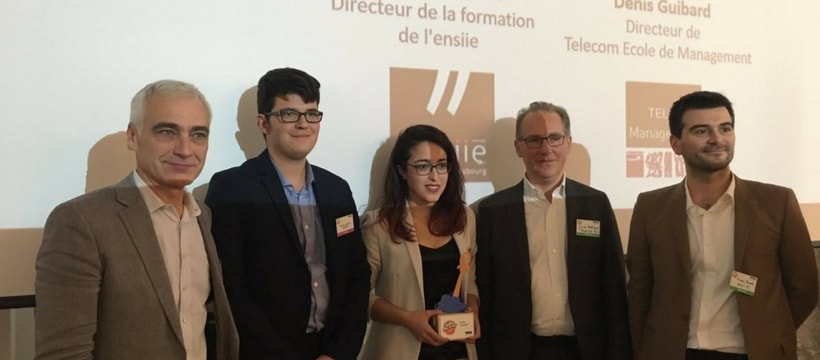 gagnants prix Trophée Start-Up Numérique