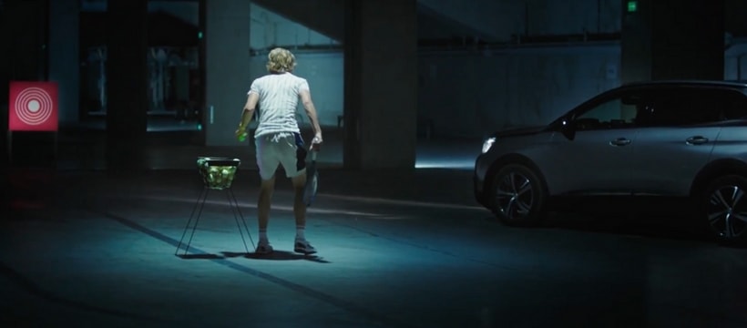 alexander zverev a cote du nouveau suv peugeot