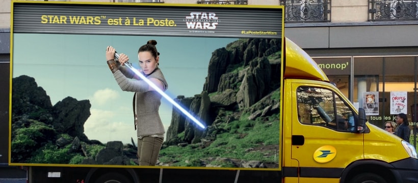 campagne daffichage star wars