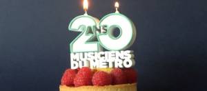 gateau de la ratp pour les 20 ans de son label musical
