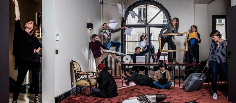 photo de groupe remix