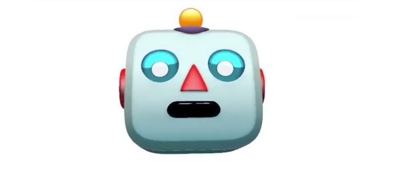 RFM-Pub emoji de robot qui chante