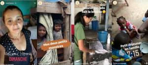 Stories instagram screen