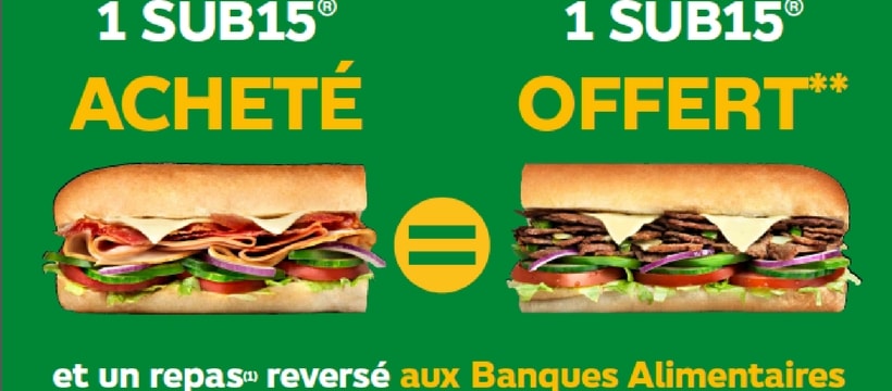 Subway affiche de loperation subway
