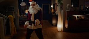 pere noel qui danse