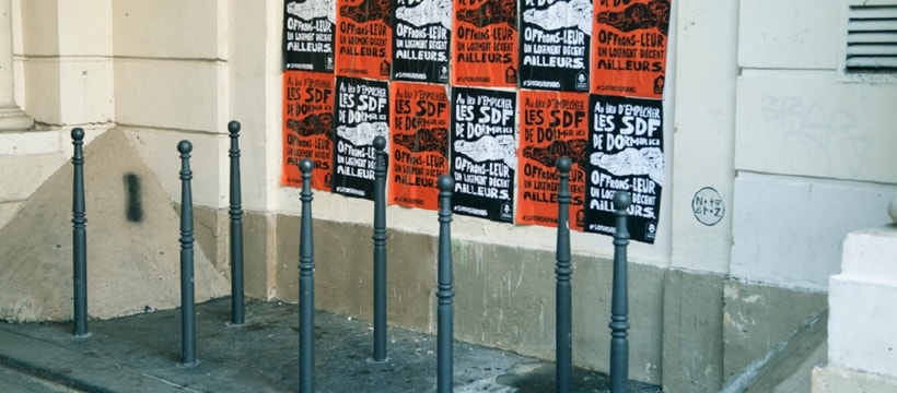 Abbe pierre affichage pour laide aux SDF