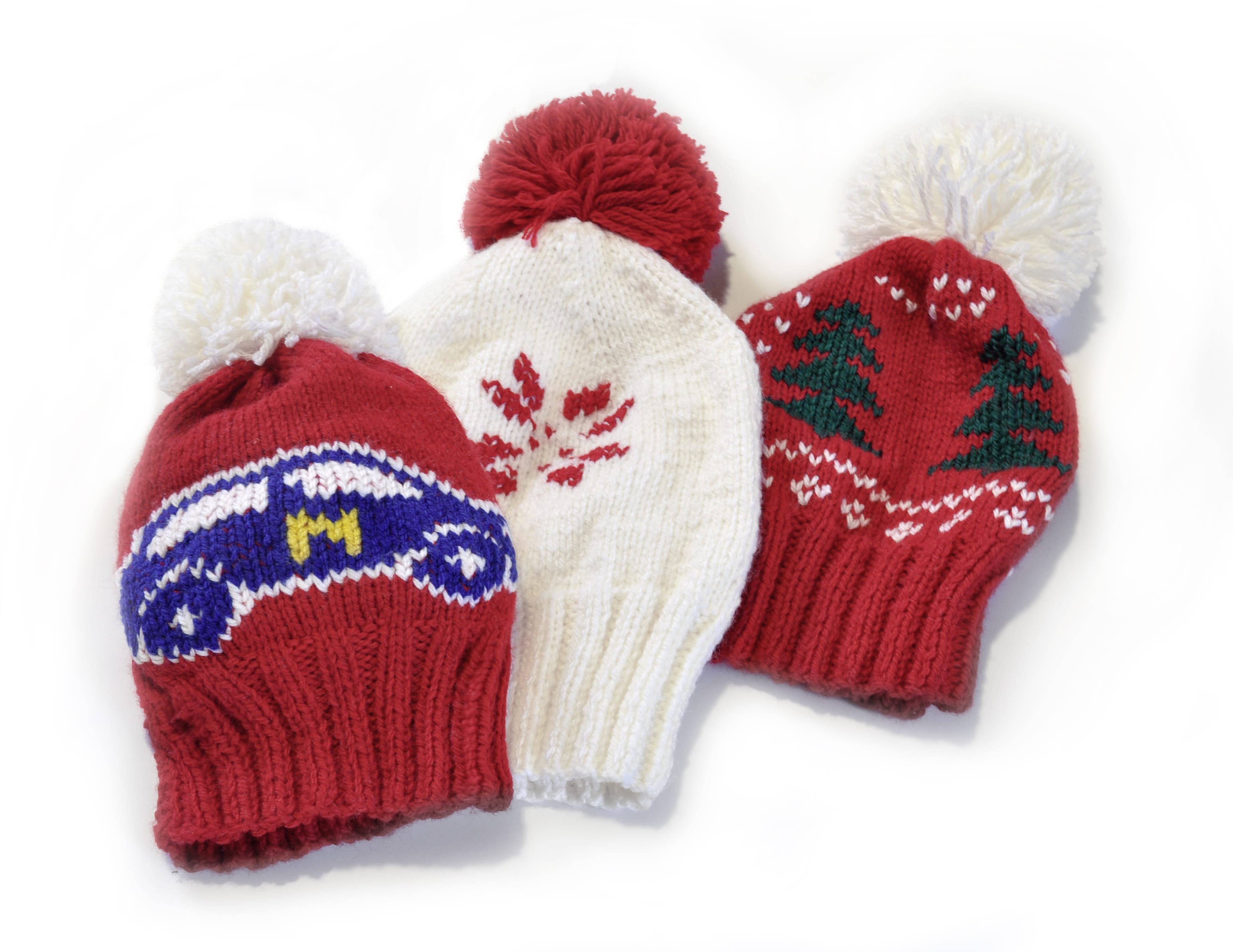 bonnets tricotes