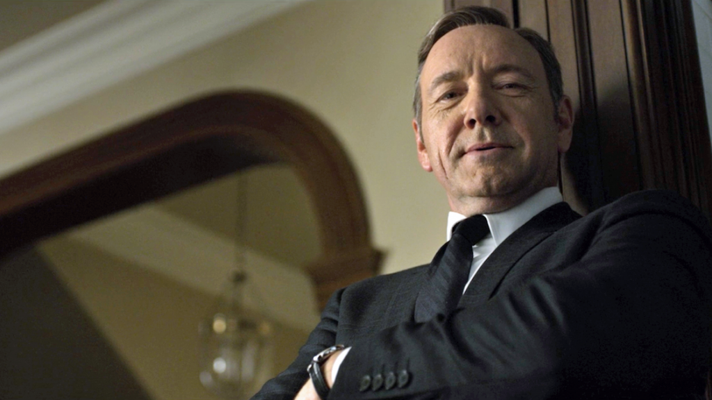 Kevin Spacey souriant
